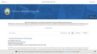 Prince William County - Government Jobs