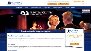 Already Booked - Princess Cruises: Tickets, Pre-registration, Travel ...