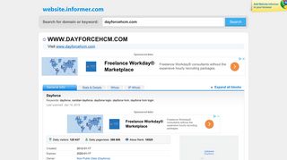 dayforcehcm.com at Website Informer. Dayforce. Visit Dayforce Hcm.