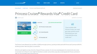 Princess Cruises® Rewards Visa® Credit Card Review