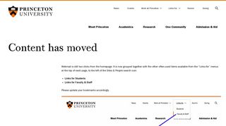 Content has moved | Princeton University