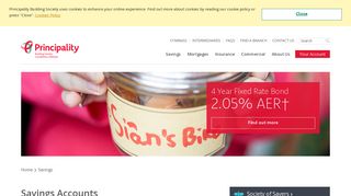 Savings Accounts - Principality Building Society