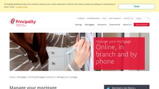 Manage your mortgage - Principality Building Society