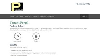 Tenant Portal - Principle Property Management