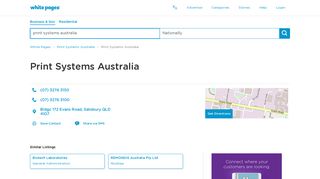 Print Systems Australia | Evans Road, Salisbury, QLD | White Pages®