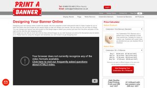 Design Your Own Banner Online - Print A Banner