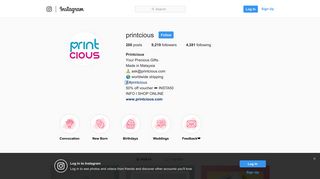 Printcious (@printcious) • Instagram photos and videos