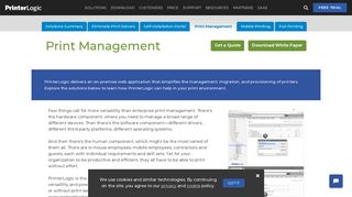 Print Management – PrinterLogic