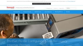 PrintSet Printer Configuration Tool | Honeywell