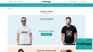 Custom T-shirt Printing – Create Own TShirt Design ... - Printshoppy