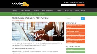 Priority1 Launches New ePay System! @ Priority1 Inc