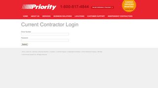 Current Contractor Login - Priority Dispatch