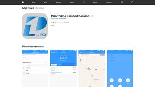 PriorityOne Personal Banking on the App Store - iTunes - Apple
