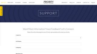 Support - Priority Payment Systems
