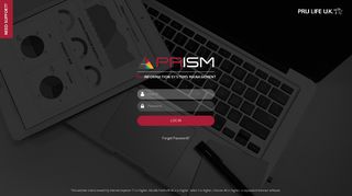 PRISM - Pru Life UK's Agent Portal