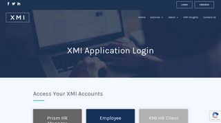 XMI Account Access | Prism Manager, Timekeeping & More