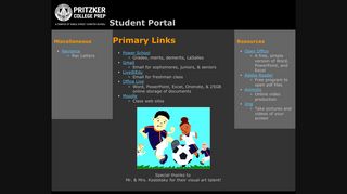 Pritzker Student Portal