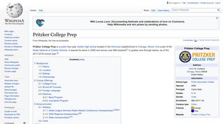 Pritzker College Prep - Wikipedia