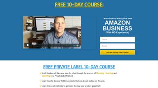 Free 10-Day Private Label Course - The Private Label Classroom