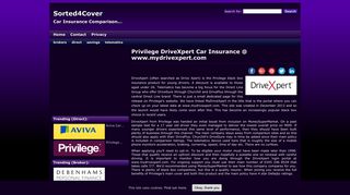 Privilege DriveXpert Car Insurance @ www.mydrivexpert.com - Car ...