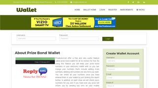 Prize bond Wallet Search your prize bond number with ease