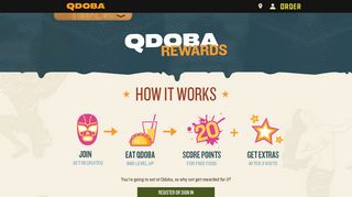 QDOBA Rewards | Earn Points For Your Orders, Even Catering