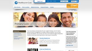 Primary Care - ProHealth Care