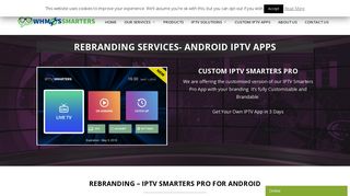 Android APP for Xtream Codes | IPTV Smarters | WHMCS Smarters