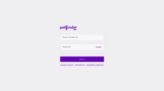 Sign In - My Pro | Petfinder Pro