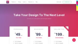 Elementor Pro - The Most Advanced Page Builder Plugin For WordPress