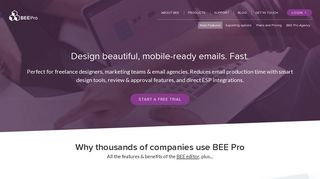 BEE Pro | Email design tools for marketing teams and agencies