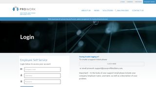 Login | PROWORK - Payroll Outsourcing and HCM Solutions | PRO ...