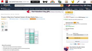 Amazon.com : Proactiv 3-Step Acne Treatment System (30-day ...