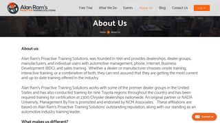 About Us - Proactive Training Solutions