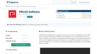 PROAD Software Reviews and Pricing - 2019 - Capterra