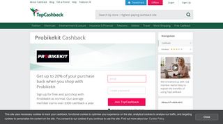 Probikekit Discounts, Codes, Sales & Cashback - TopCashback