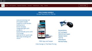 PRO/CHARGE MOBILE Accept Payments On ... - MERCHANT CAFE