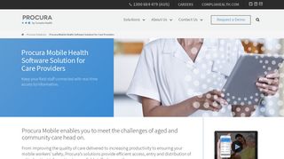 Procura Mobile Health Software Solution for Care Providers | Procura ...