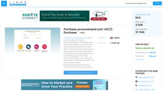 Visit Purchaser.procurewizard.com - UK [1] - Purchaser.