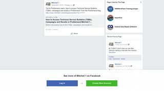 Mitchell 1 - Tip for ProDemand users: How to access... | Facebook