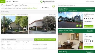 Prodesse Property Group Apartments - San Jose, CA | Apartments.com
