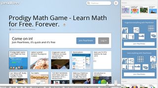 Prodigy Math Game - Learn Math for Free. Forever. | Pearltrees
