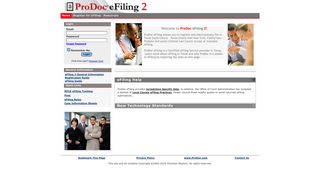 ProDoc® eFiling 2 - Welcome!