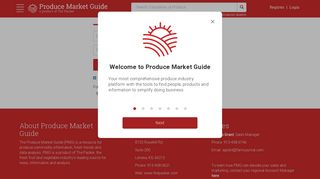 Log in | Produce Market Guide