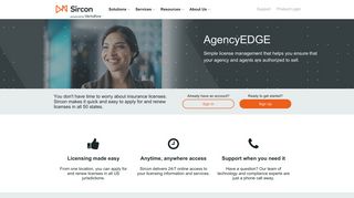 Products for Agencies | Sircon powered by Vertafore
