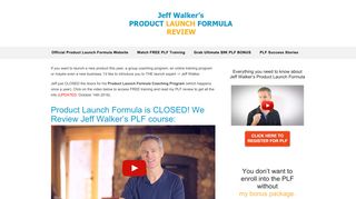 Product Launch Formula Review, Bonus and Exclusive Discount