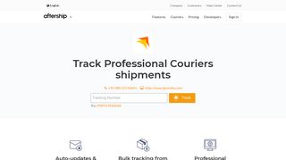 Professional Couriers Tracking - AfterShip