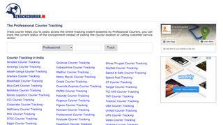 Professional Courier Tracking