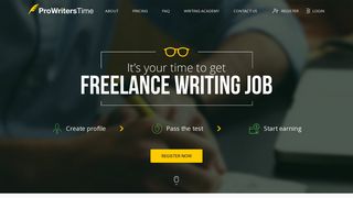 Freelance Writing Jobs At ProWritersTime Academic Writing Service