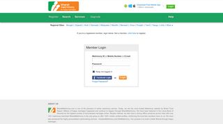 Login - Bharatmatrimony